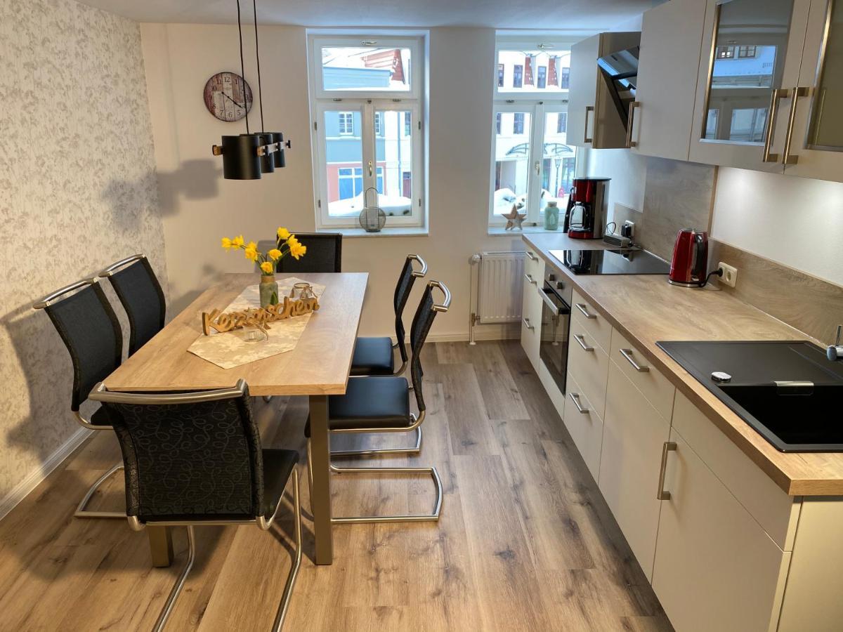 Ferienwohnung Zum Mathildenbrunnen Quedlinburg Exterior foto